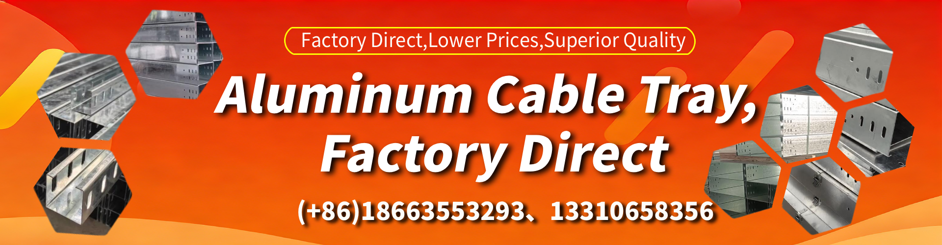 Burnie Aluminum Alloy Cable Tray Manufacturer